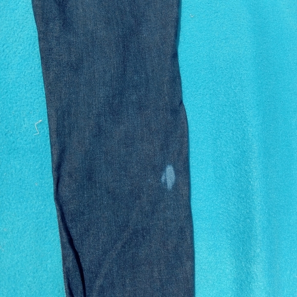 American Eagle Curvy Highest Rise Jegging Women's Distressed Dark Denim Sz 8 - Picture 8 of 8